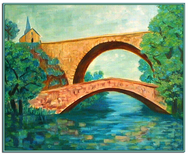 Les ponts de Pierre Perthuis dans le Morvan