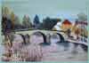 Arcy-sur-cure - pont sur la Cure