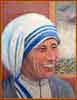 mère thérésa de Calcutta a été peint à Arcy-sur-cure
